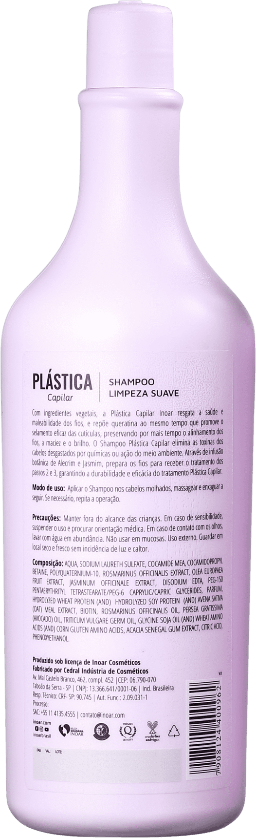 Inoar Plástica Capilar - Shampoo 1000ml