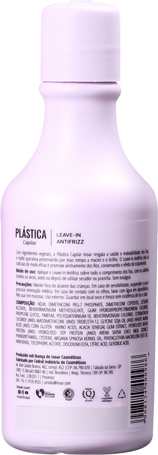 Inoar Plástica Capilar - Leave-in 250ml