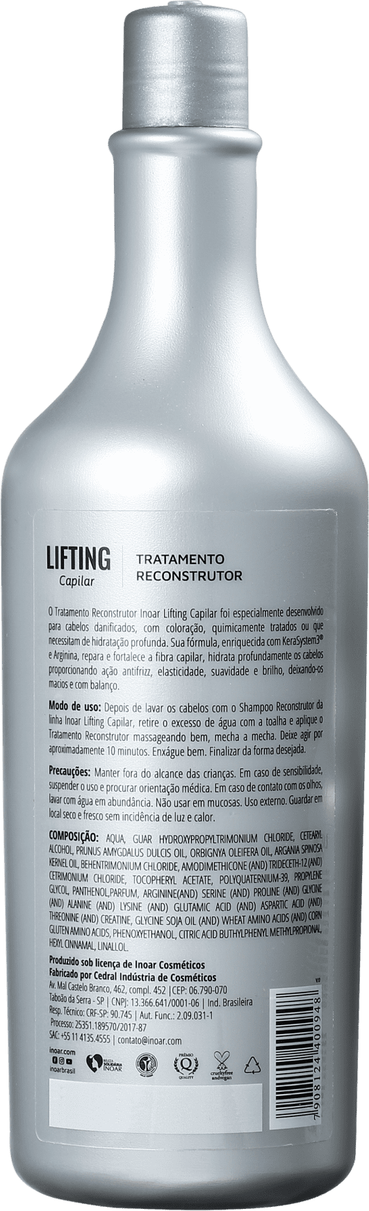 Inoar Lifting Capilar - Tratamento Capilar 1000ml
