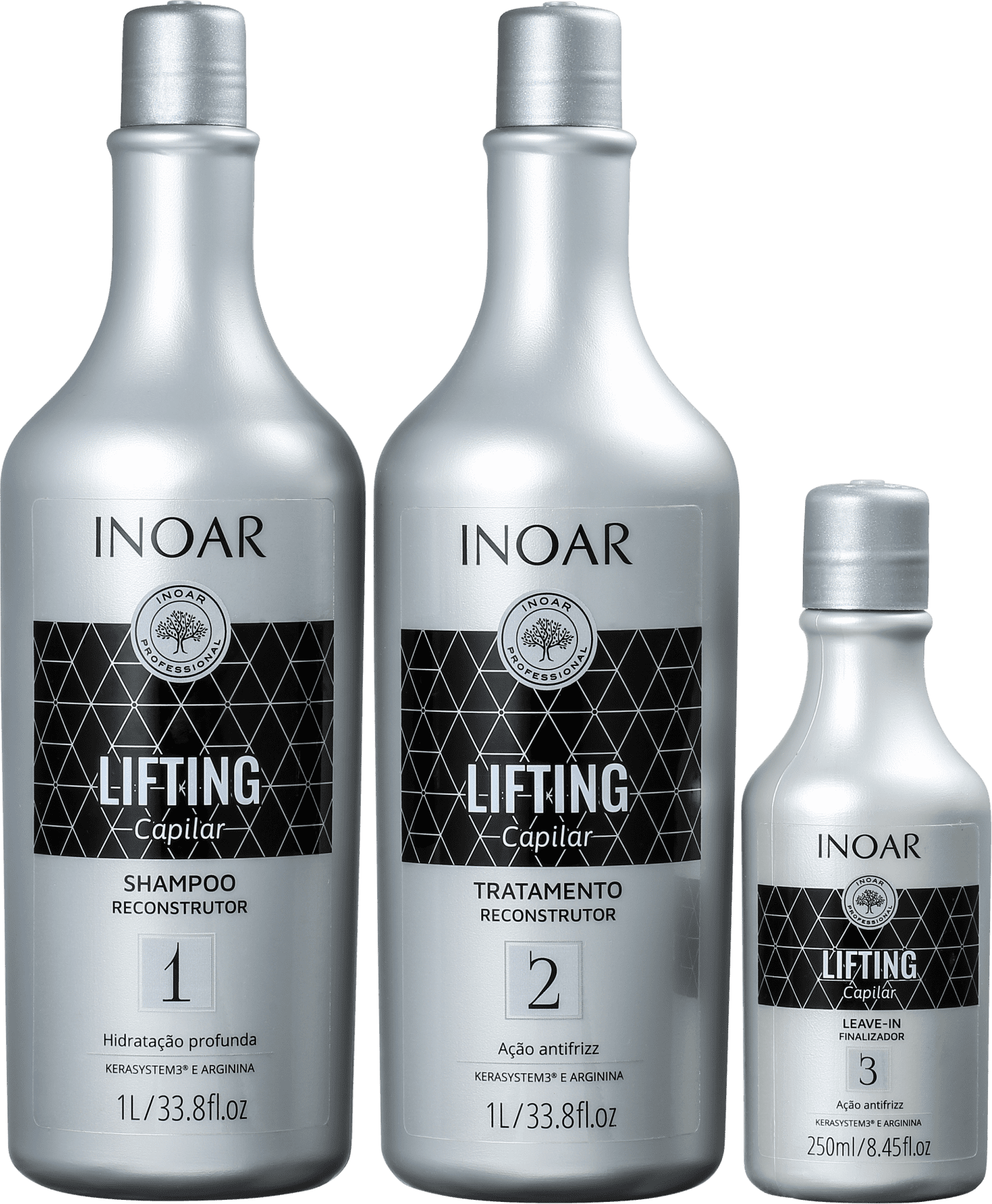 Kit Inoar Lifting Capilar (3 Produtos)
