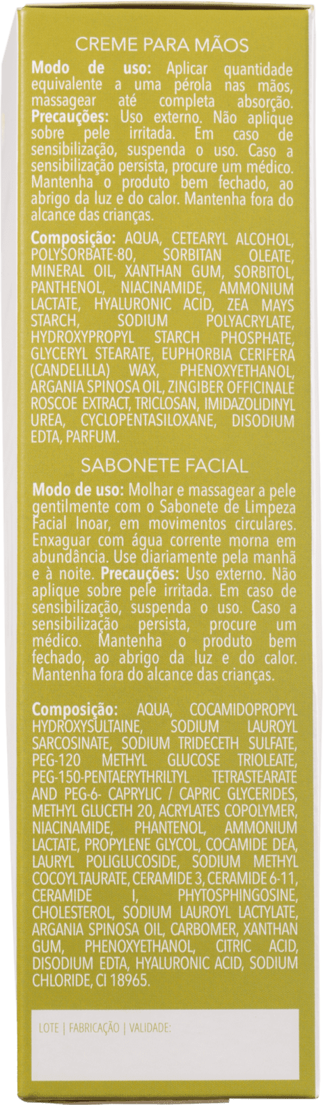 Kit Inoar Dermo Sabrina Sato Cuidado Diário (3 Produtos)