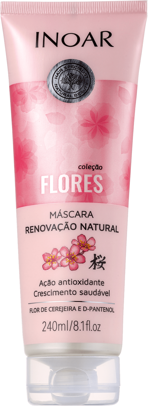 Inoar Coleção Flores Flor de Cerejeira - Máscara Capilar 240ml