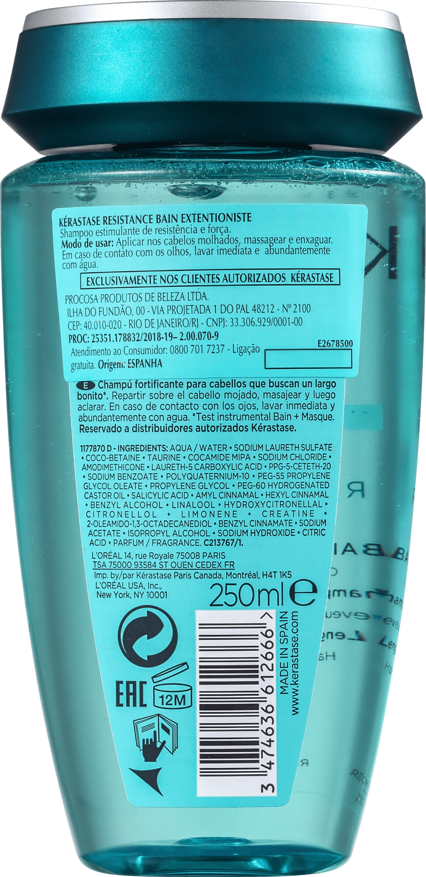 Kérastase Résistance Bain Extentioniste - Shampoo 250ml