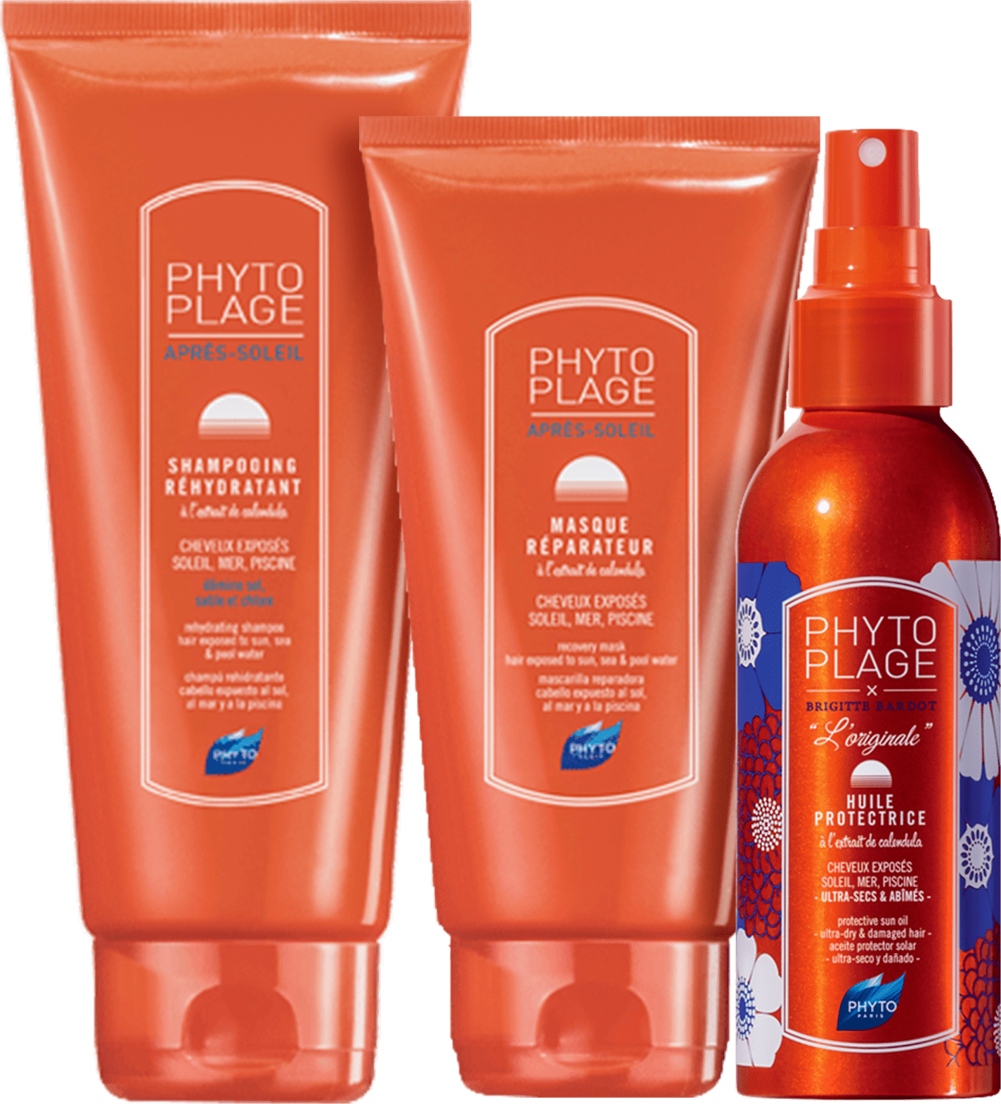 Kit PHYTO Phytoplage Huile (3 Produtos)