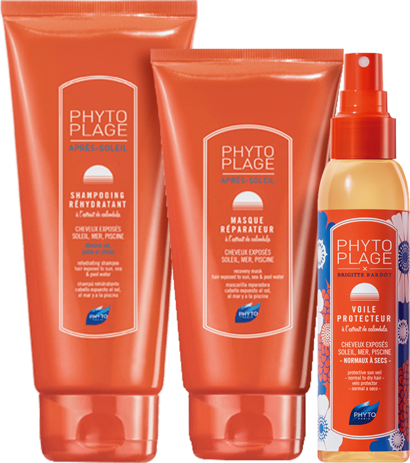 Kit PHYTO Phytoplage Voile (3 Produtos)