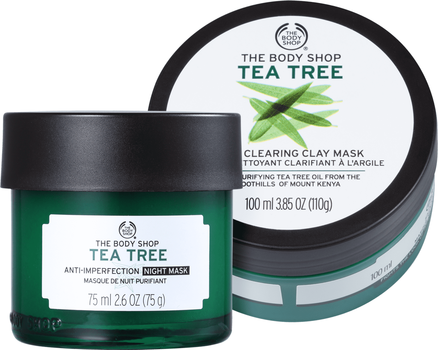 Kit The Body Shop Tea Tree Máscaras (2 Produtos)