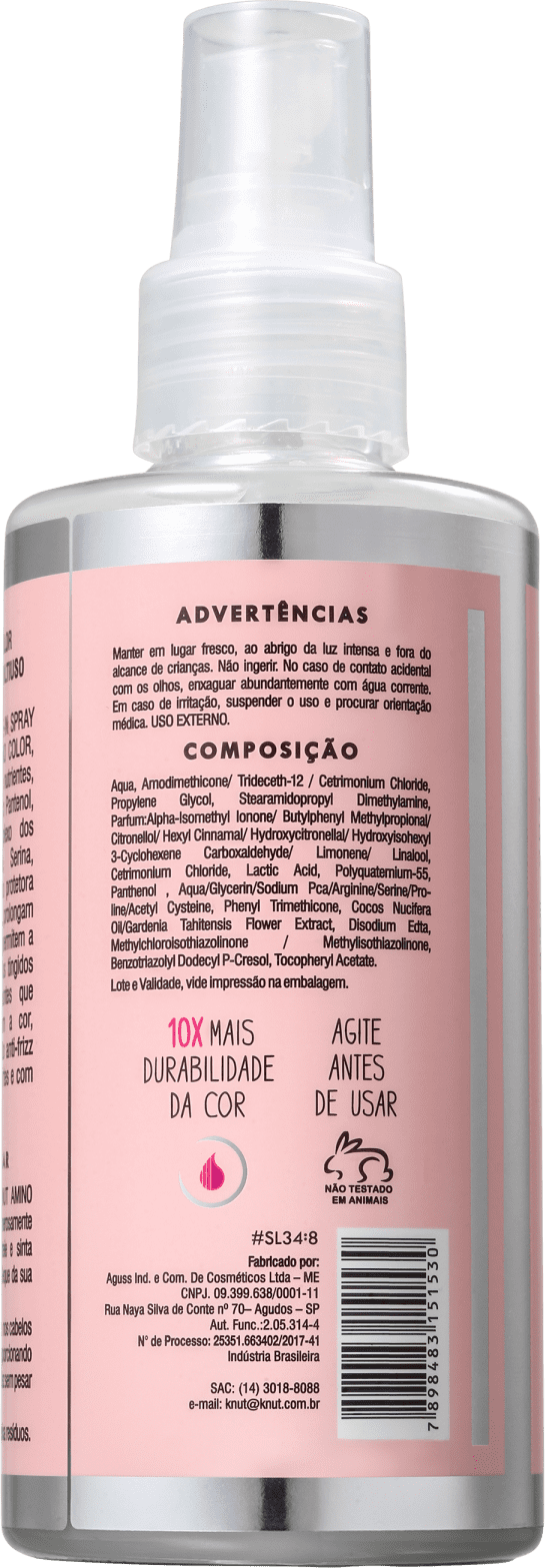 Knut Amino Color - Spray Leave-In Multifuncional 200ml