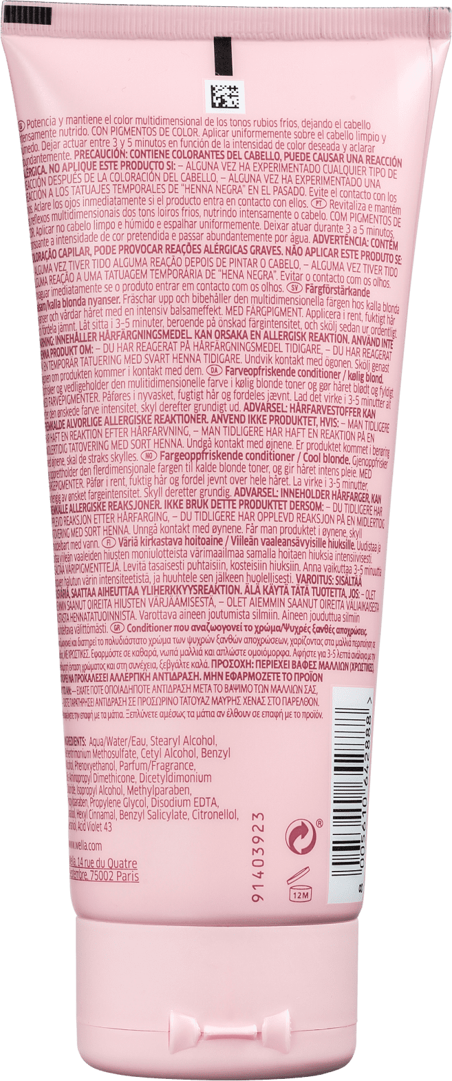 Wella Professionals Invigo Blonde Recharge - Condicionador Desamarelador 250ml
