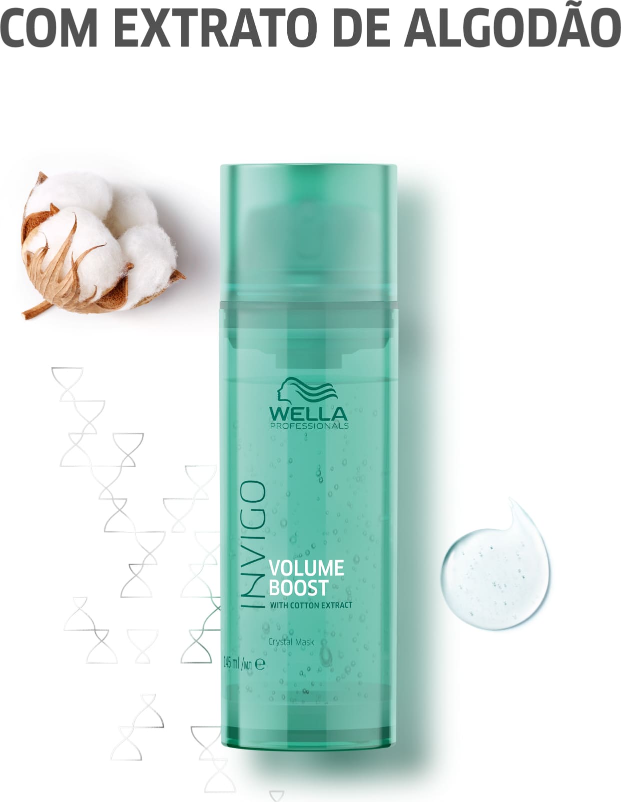 Wella Professionals INVIGO Volume Boost Crystal Mask 145ml