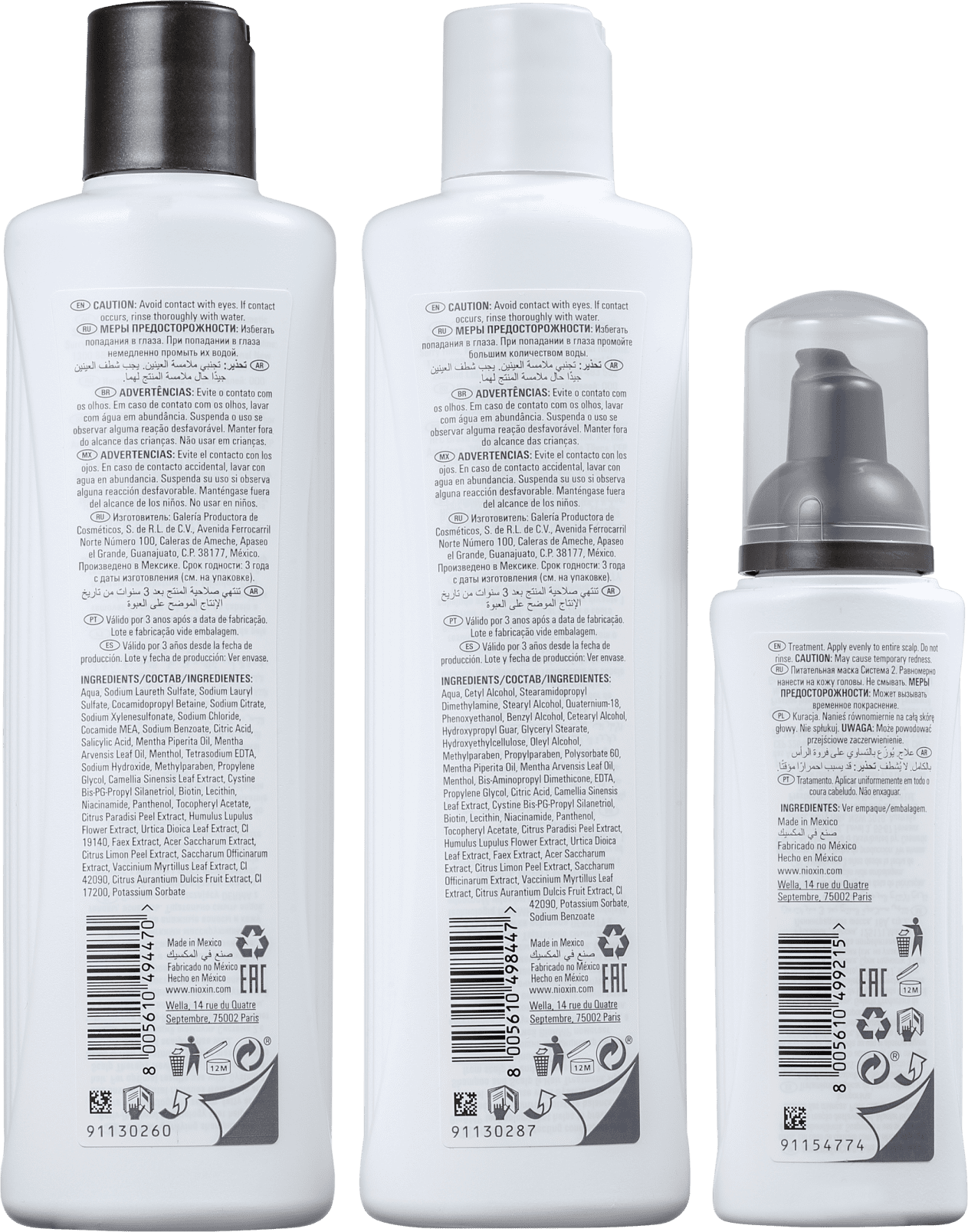 Nioxin Sistema 2 Kit De Tratamento Loyalty - Grande (3 Produtos)