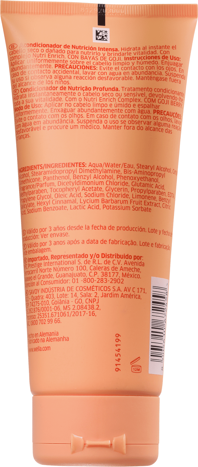 Wella Professionals Invigo Nutri-Enrich - Condicionador 200ml