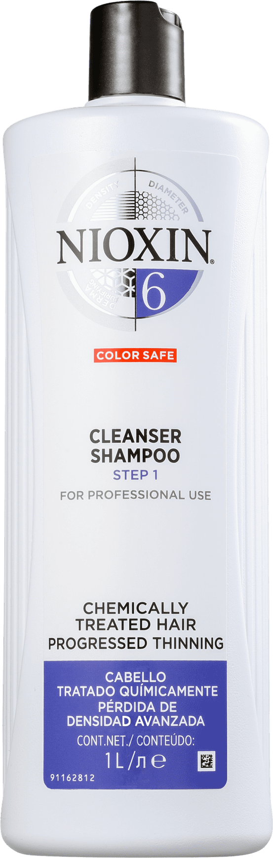 Nioxin System 6 Cleanser - Shampoo 1000ml