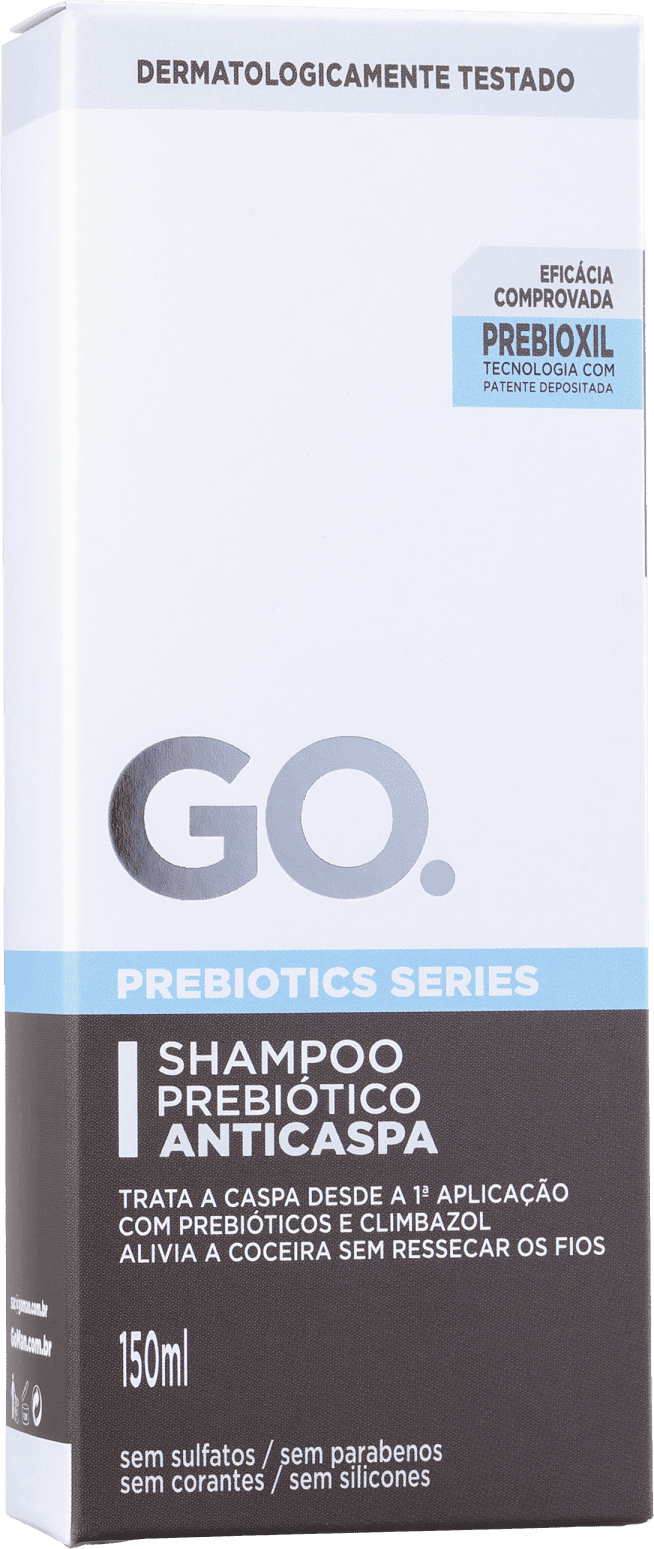 Go Man Prebiótico - Shampoo Anticaspa 150ml