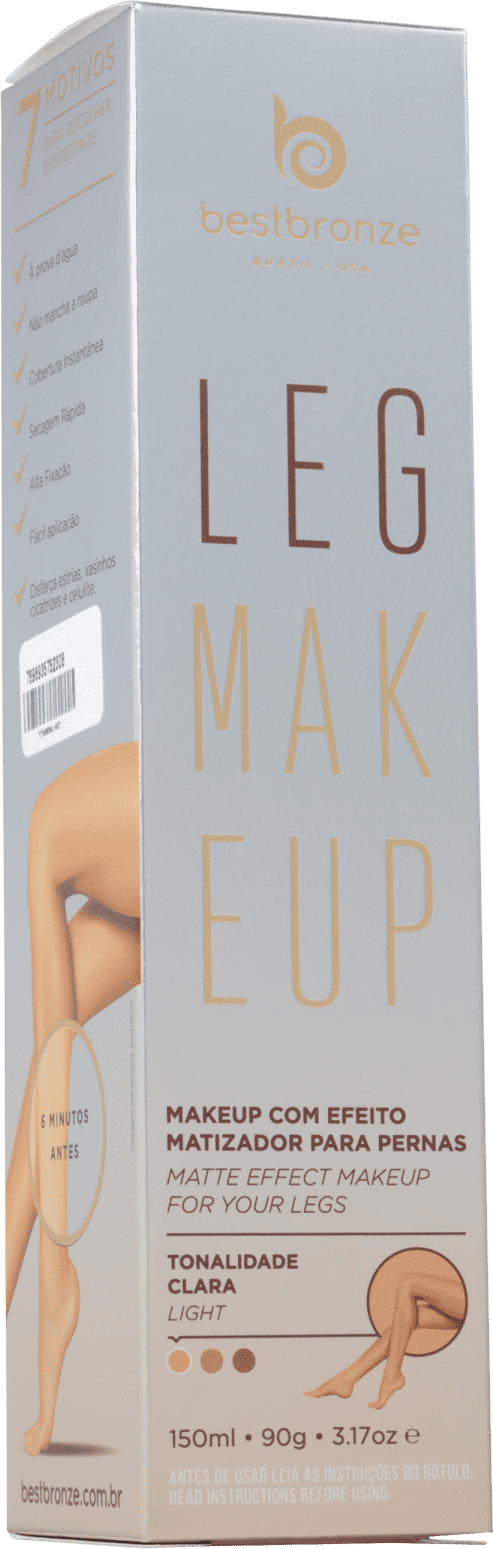 Best Bronze Light - Maquiagem para Pernas 150ml