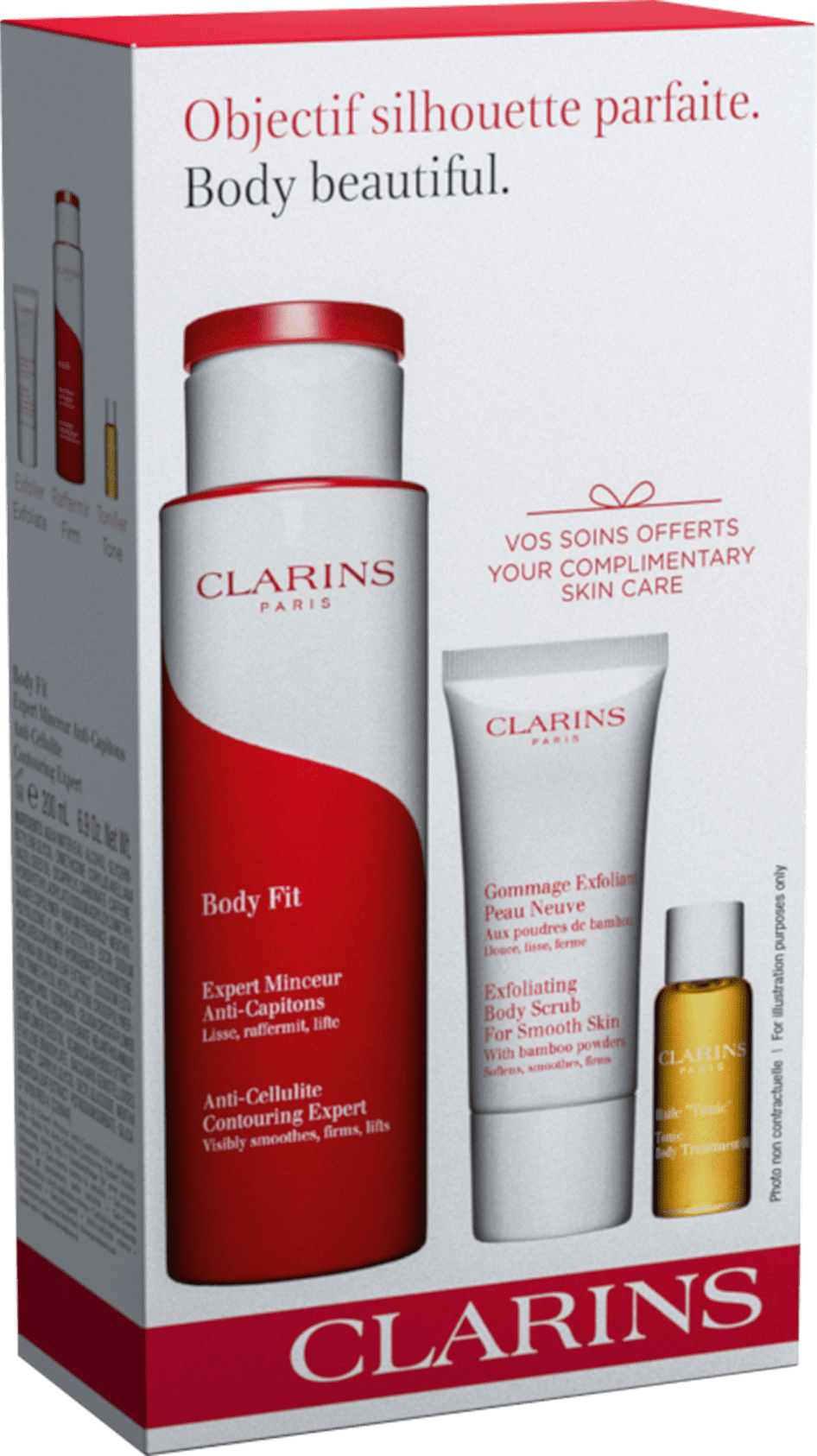Kit Clarins Body Fit (3 Produtos)