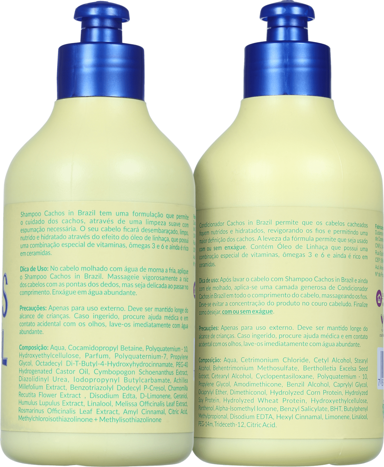 Kit Retrô Cosméticos Cachos In Brazil Duo (2 Produtos)