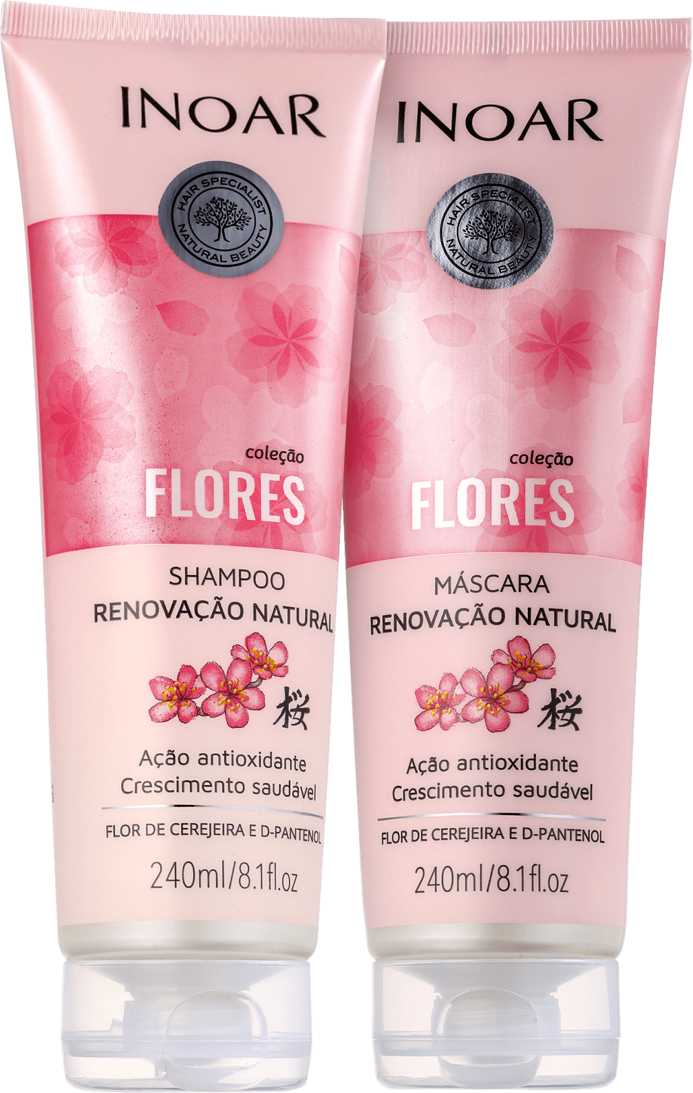 Kit Inoar Coleção Flores Flor de Cerejeira Duo (2 Produtos)