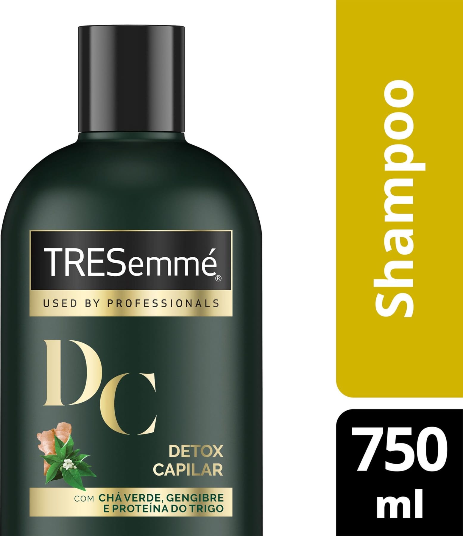 Shampoo TRESemmé Detox Capilar 750ml