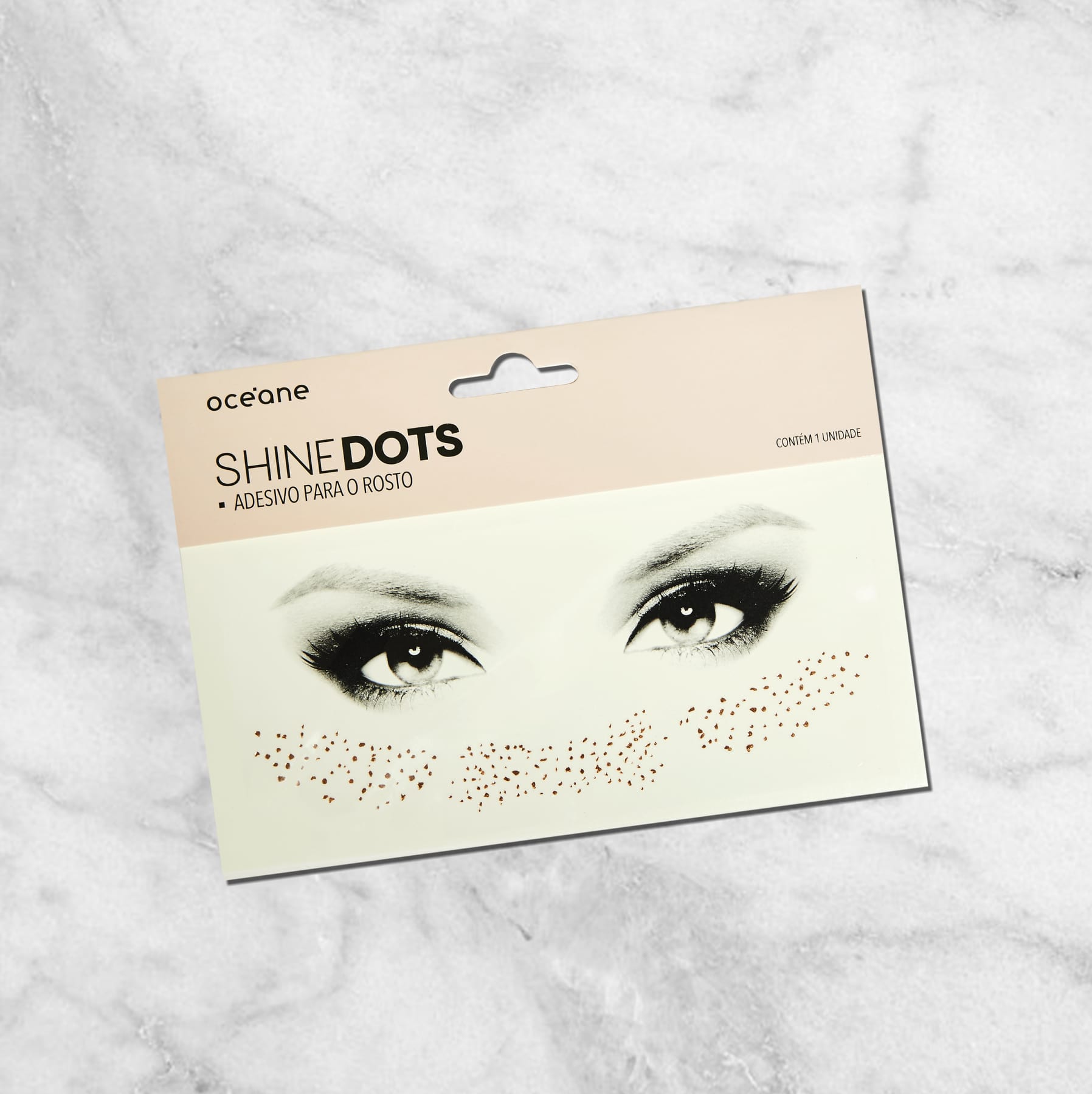 Shine Dots Rose - Adesivos para o rosto SD1