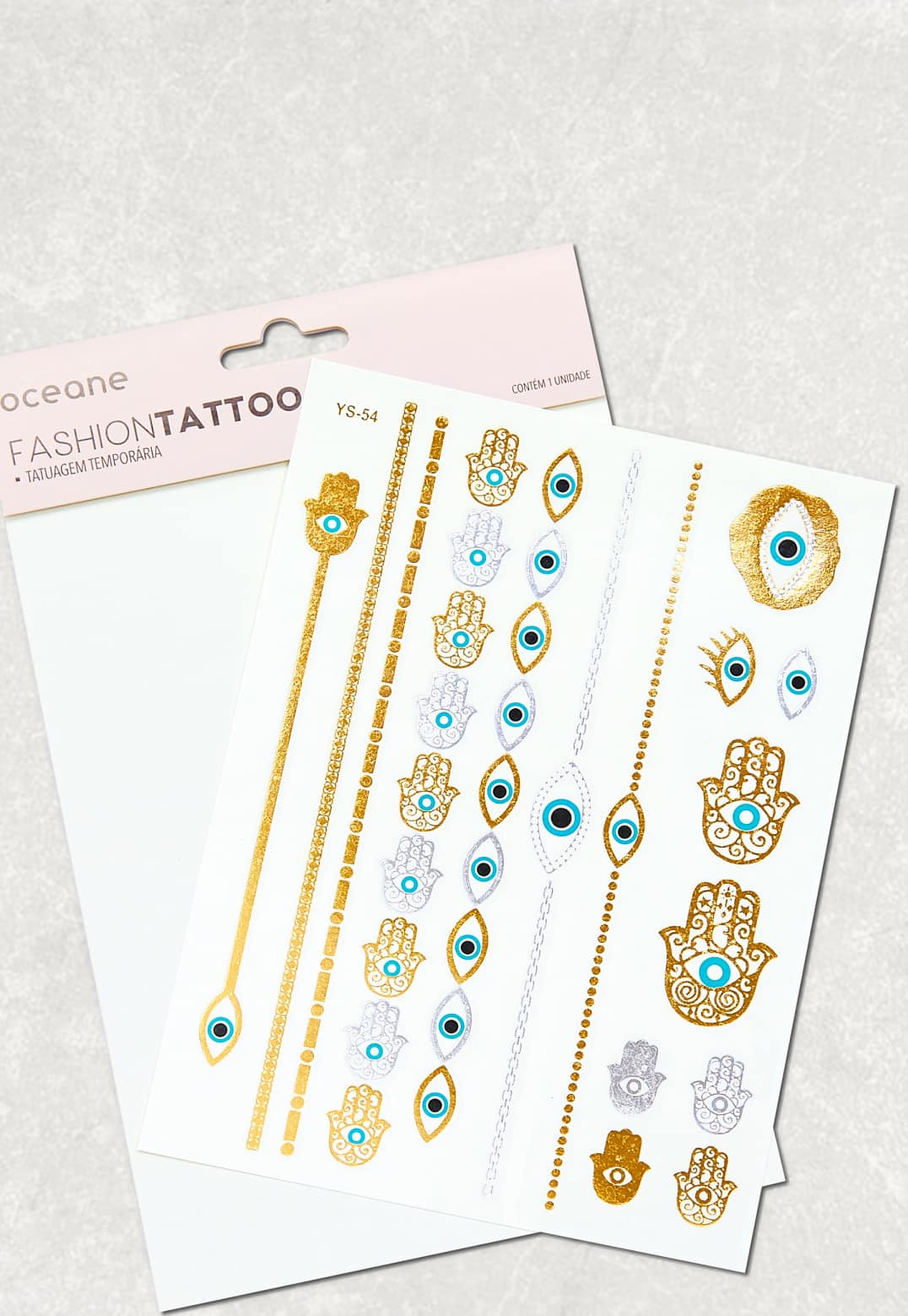 Fashion Tattoo - Tatuagem temporária FT7