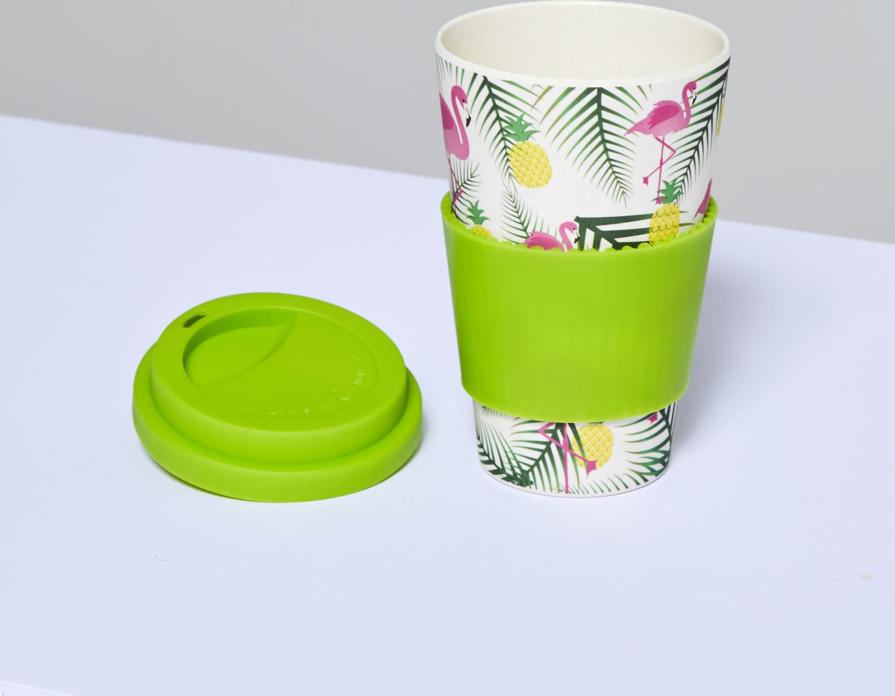 Bamboo Cup Eco - Flamingos