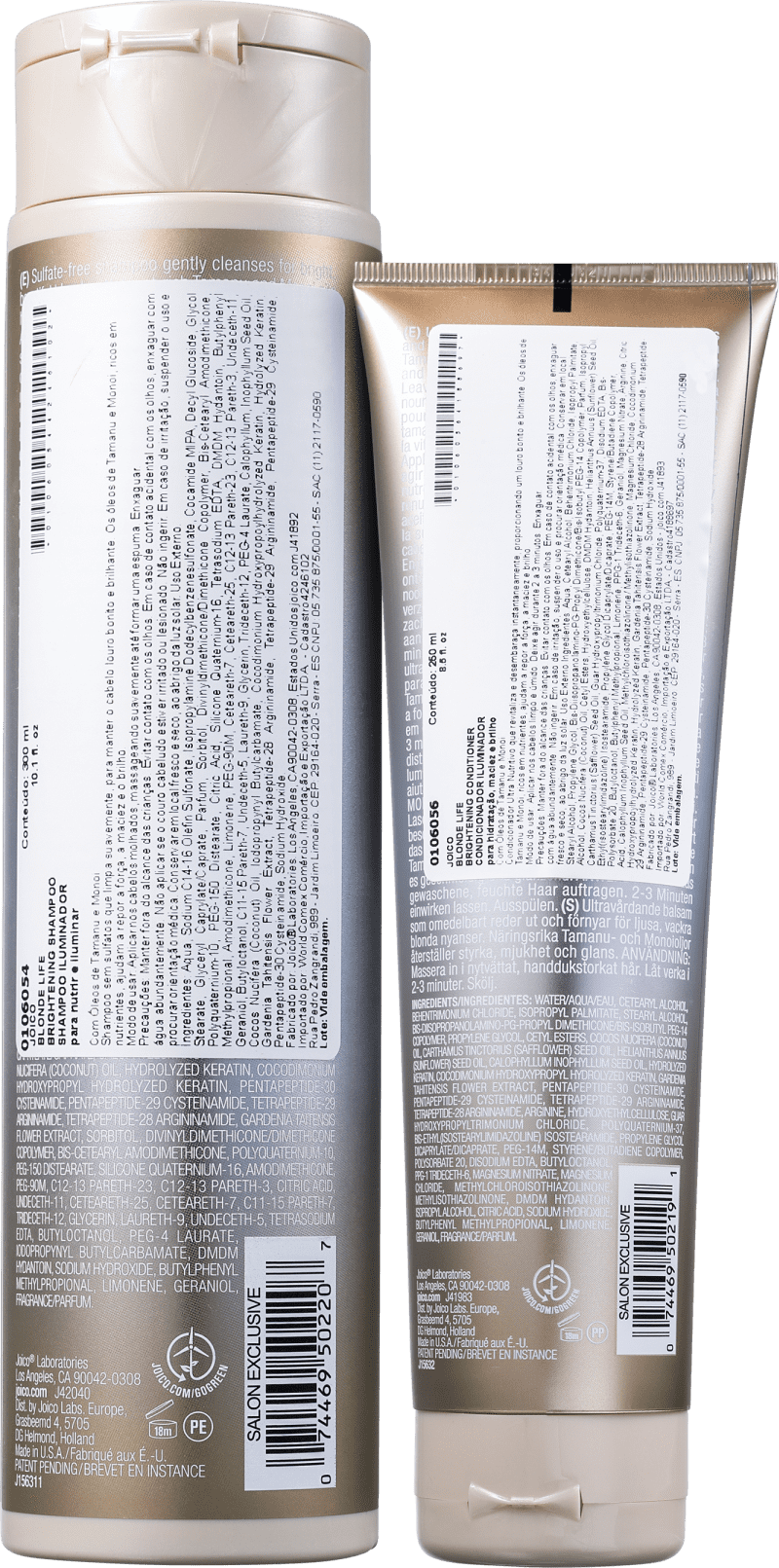 Kit Joico Blonde Life Brightening Duo (2 Produtos)