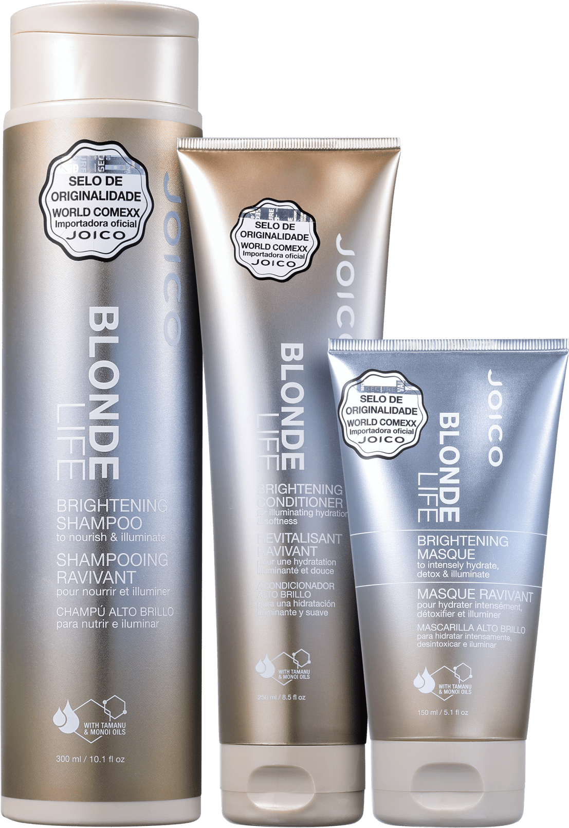 Kit Joico Blonde Life Brightening Trio (3 Produtos)