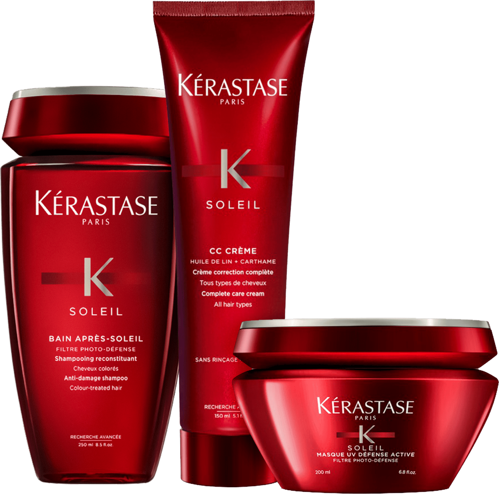 Kit Kérastase Soleil CC Après-Soleil UV (3 Produtos)