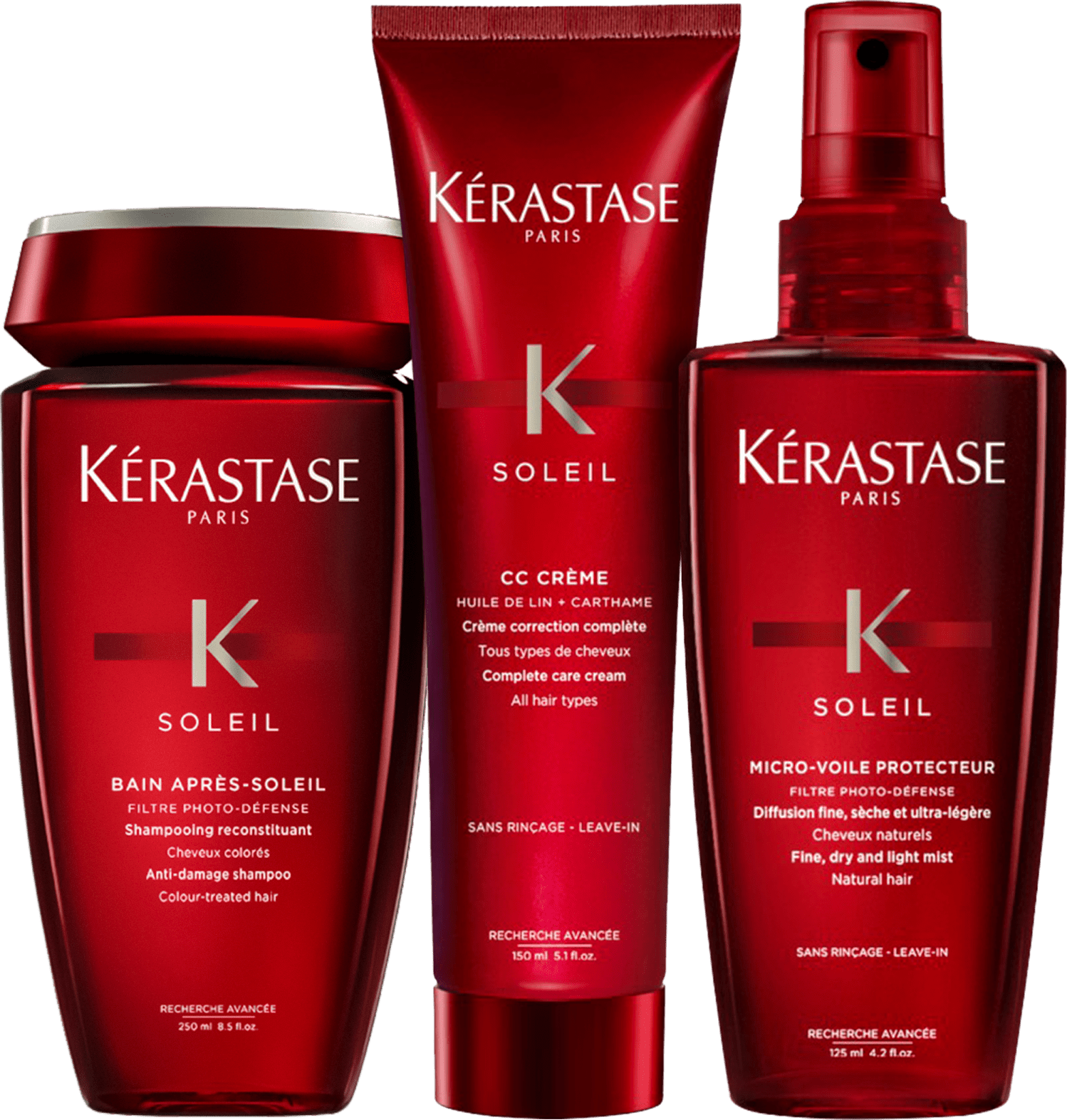 Kit Kérastase Soleil CC Après-Soleil Protecteur (3 Produtos)