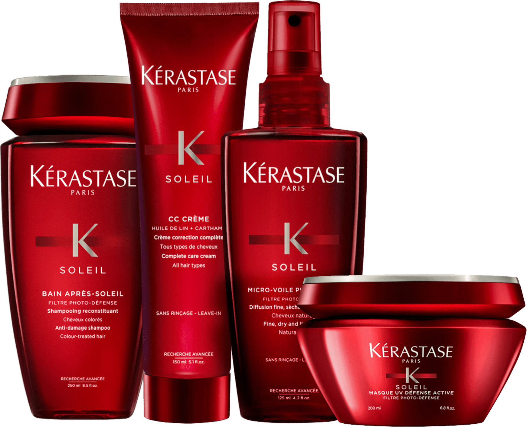 Kit Kérastase Soleil CC Après-Soleil UV Protecteur (4 Produtos)