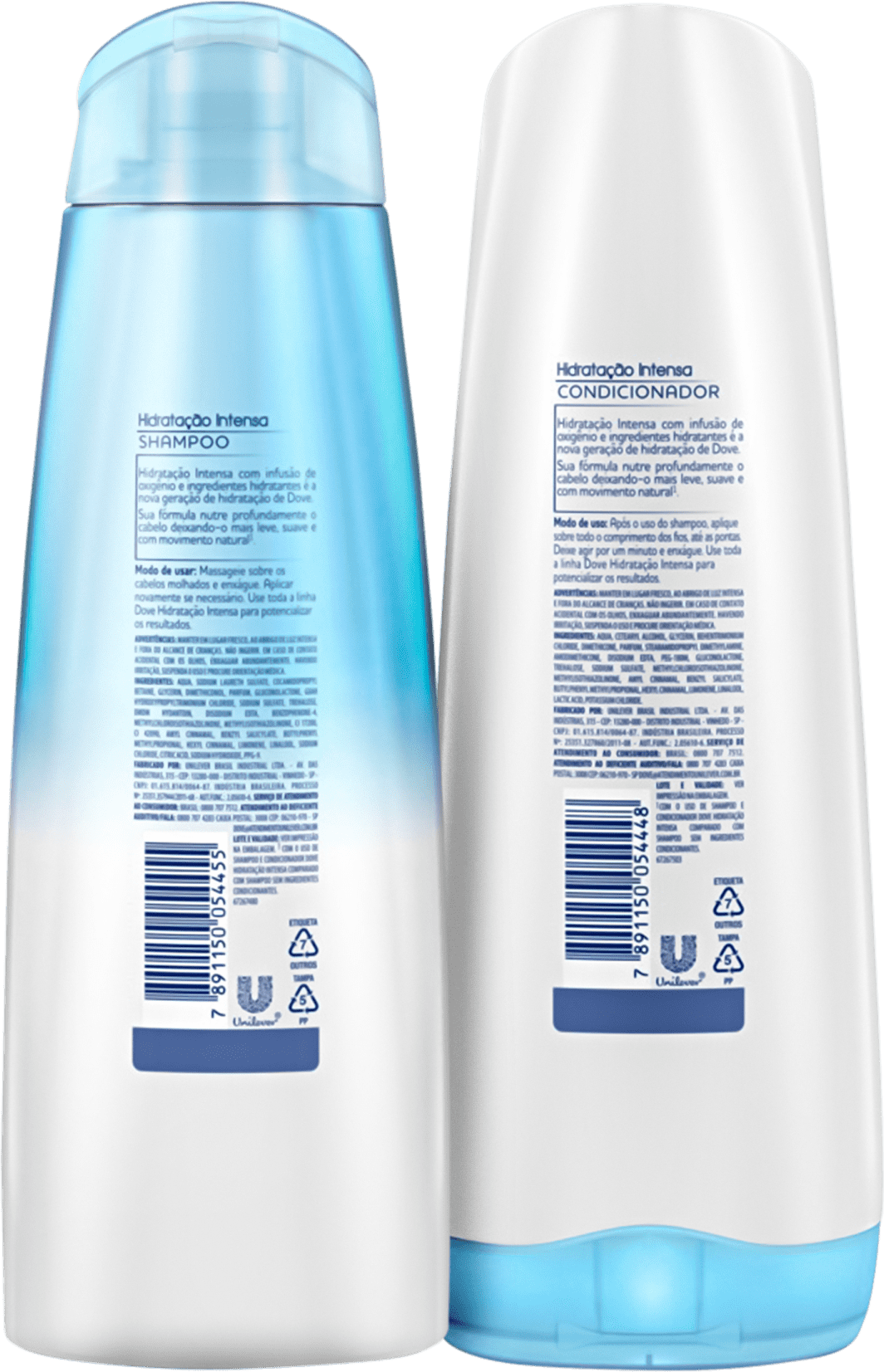Kit Dove Hidratação Intensa com Infusão de Oxigênio Duo (2 Produtos)