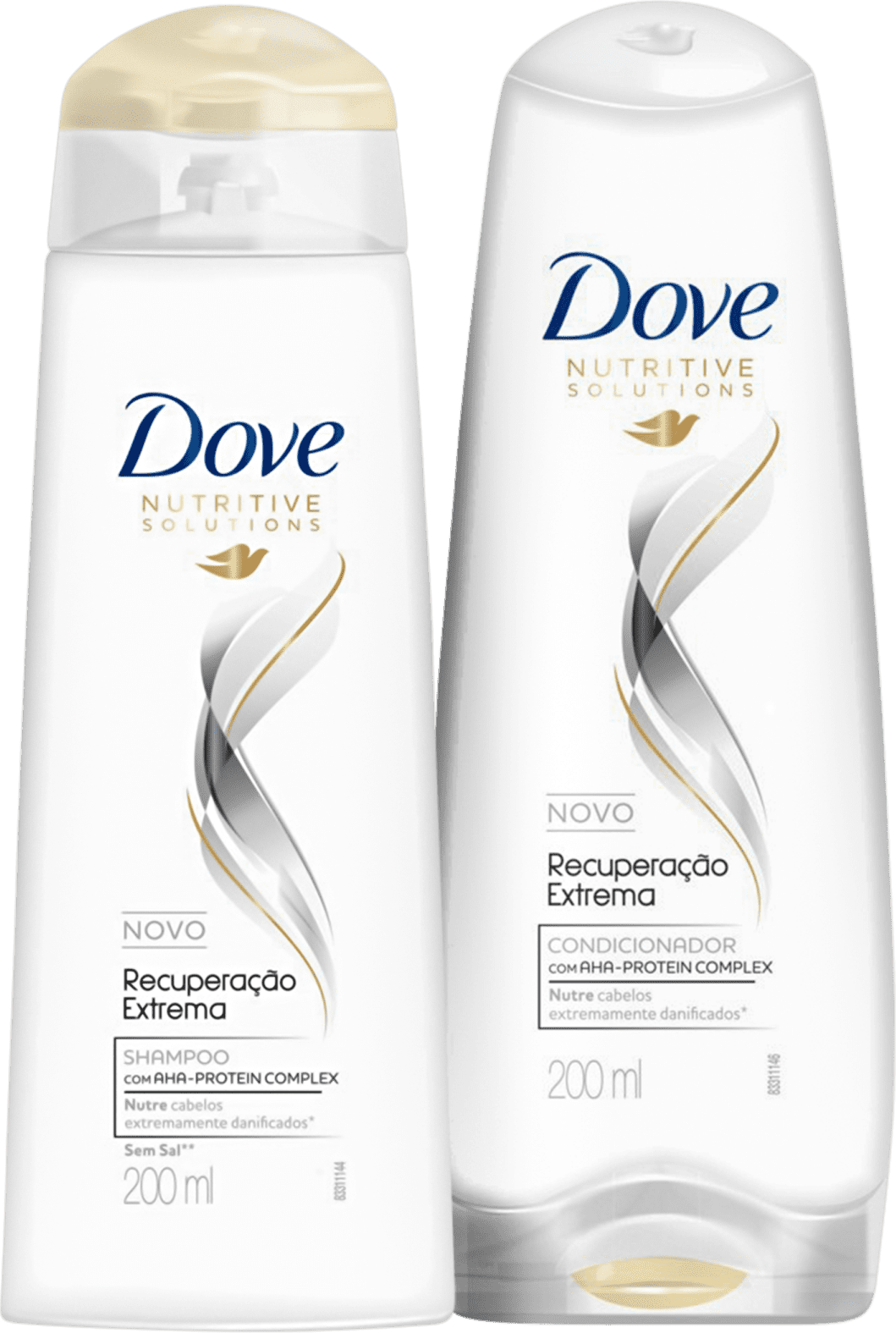 Kit Dove Recuperação Extrema Home Care (2 Produtos)