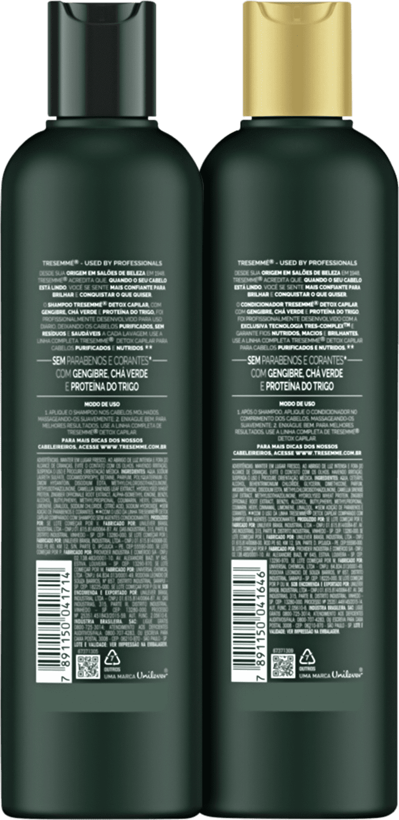 Kit TRESemmé Detox Capilar Duo (2 Produtos)