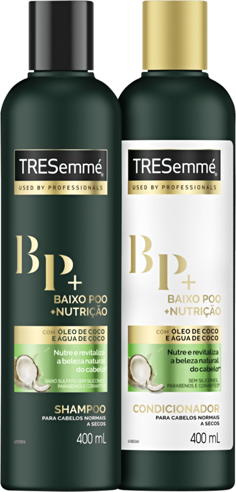 Kit TRESemmé Baixo Poo + Nutrição Duo (2 Produtos)