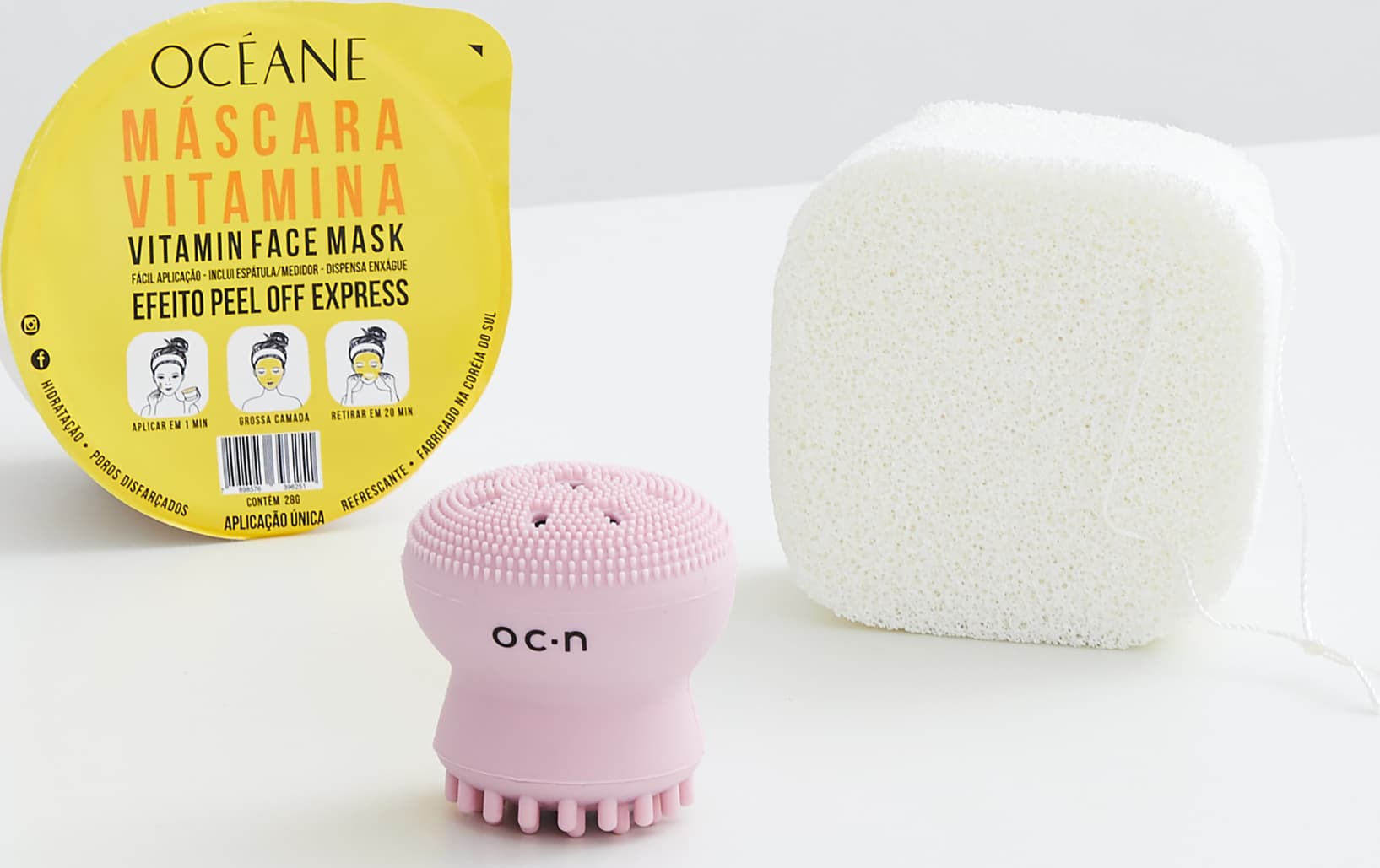 Kit Máscara Facial, Octopus e Tofu