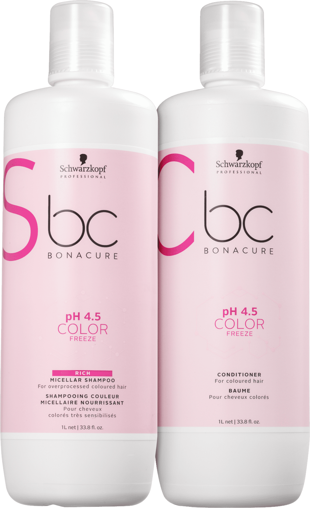 Kit Schwarzkopf Professional BC Bonacure pH 4.5 Color Freeze Salon Duo (2 Produtos)