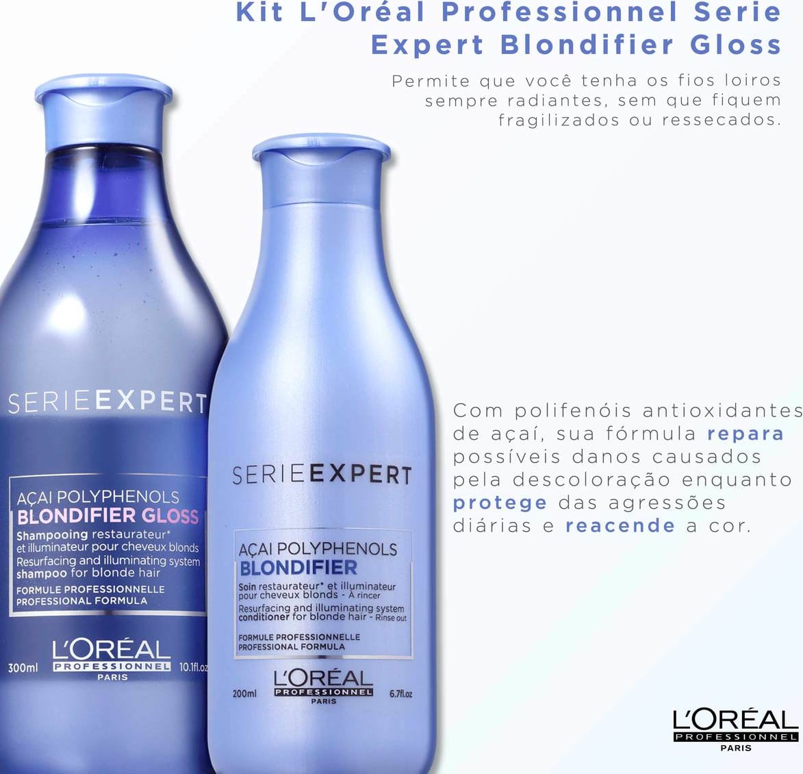 Kit L’Oréal Blondifier Gloss Duo | Beleza na Web