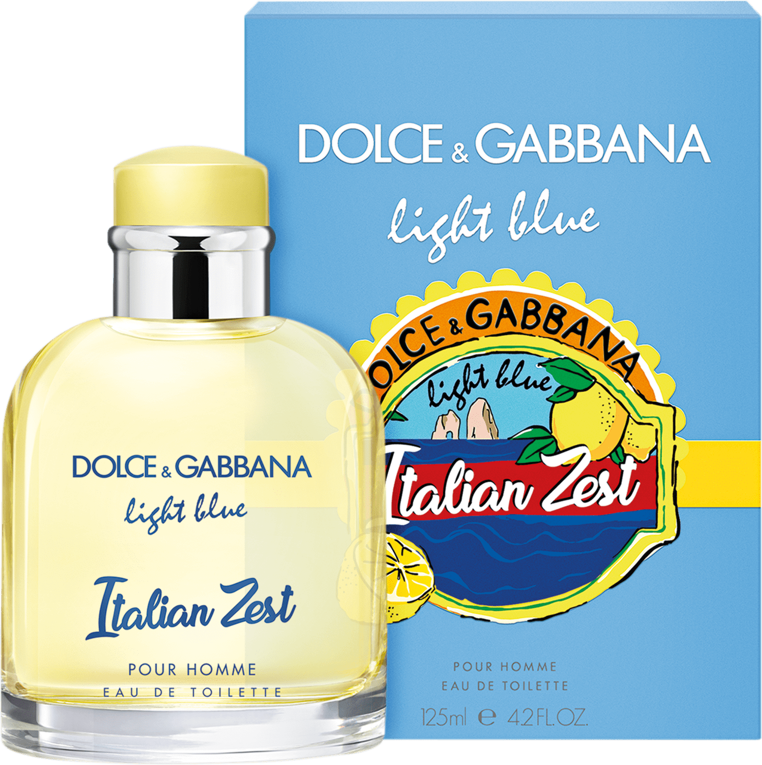 Light Blue Italian Zest Dolce & Gabbana Eau de Toilette - Perfume Masculino 125ml