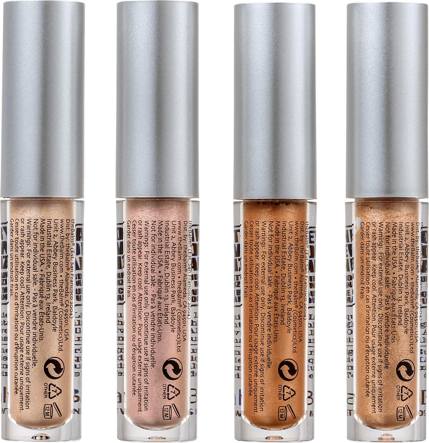 Kit The Balm The Dew Manizer’sQuad (4 Produtos)