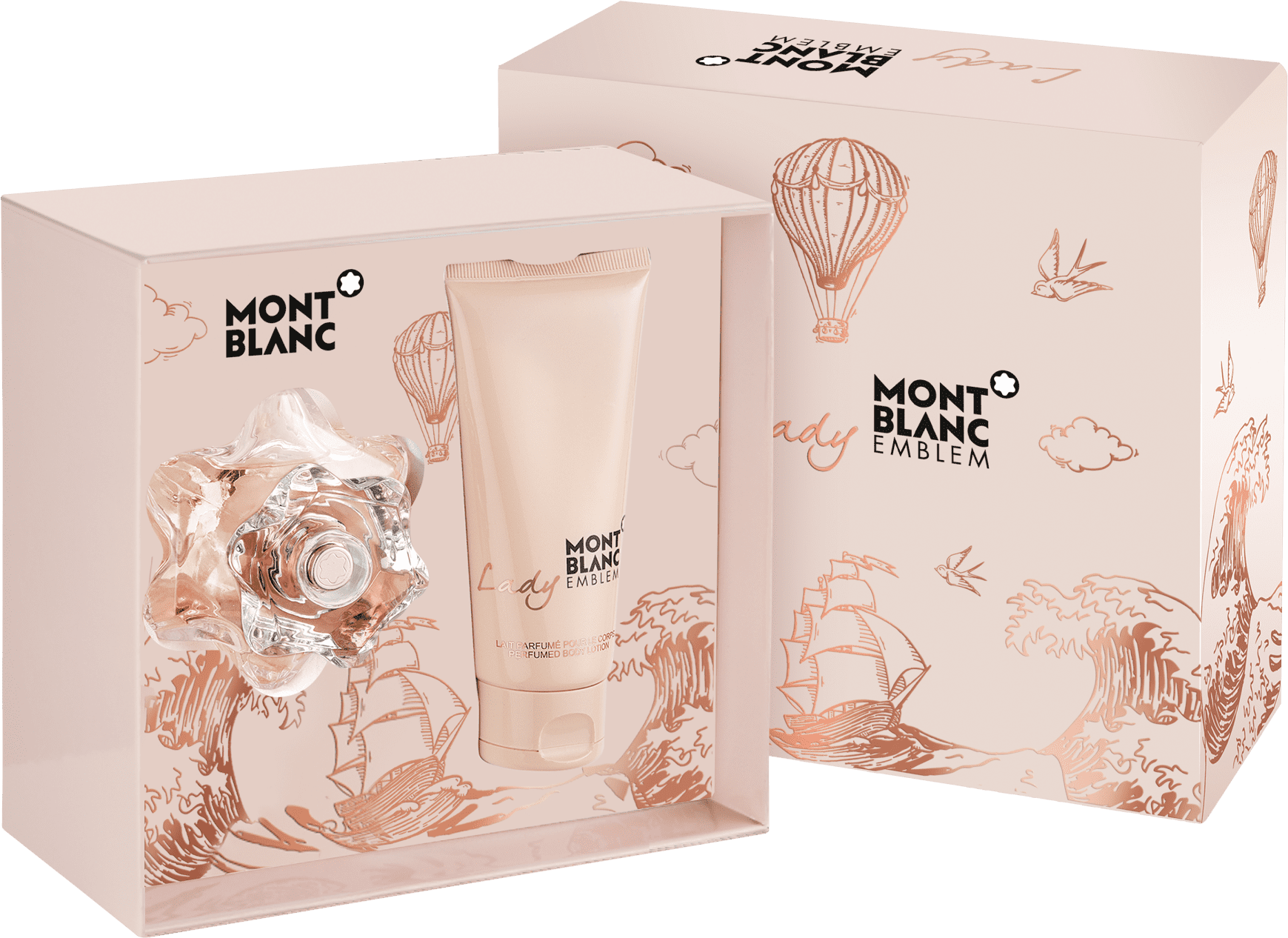 Conjunto Lady Emblem Montblanc Feminino - Eau de Parfum 50ml + Loção Hidratante Corporal 100ml