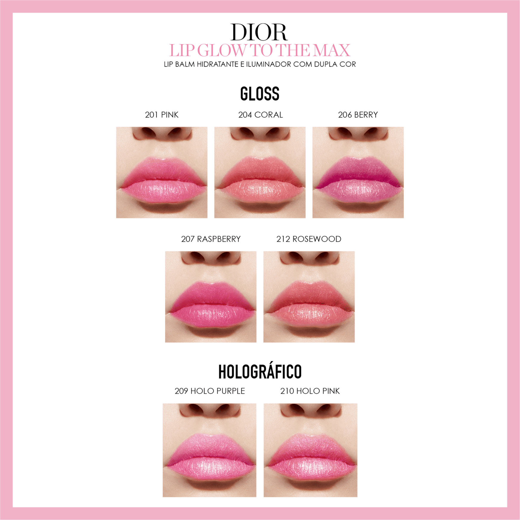 Dior Lip Glow To the Max 209 Purple - Bálsamo labial 4g