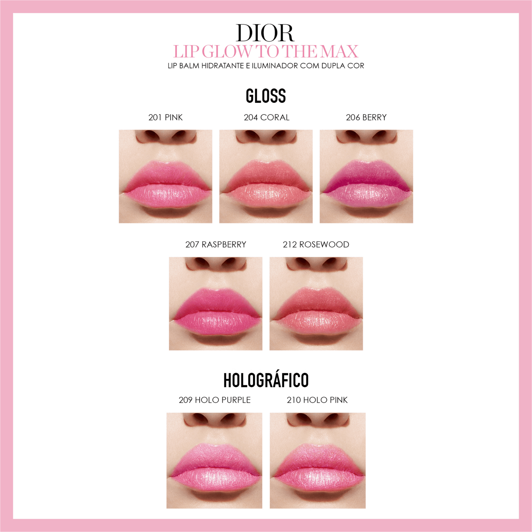 Dior Lip Glow To the Max 212 Rosewood - Bálsamo labial 4g