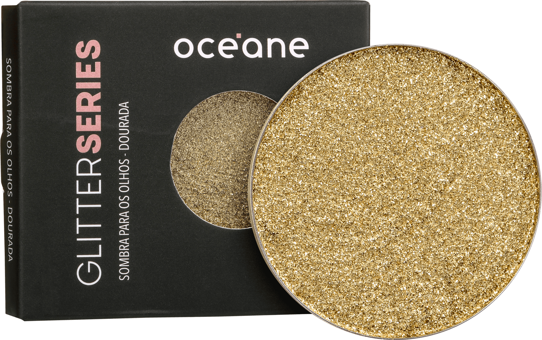Océane Glitter Series Dourada - Sombra Cintilante 2g