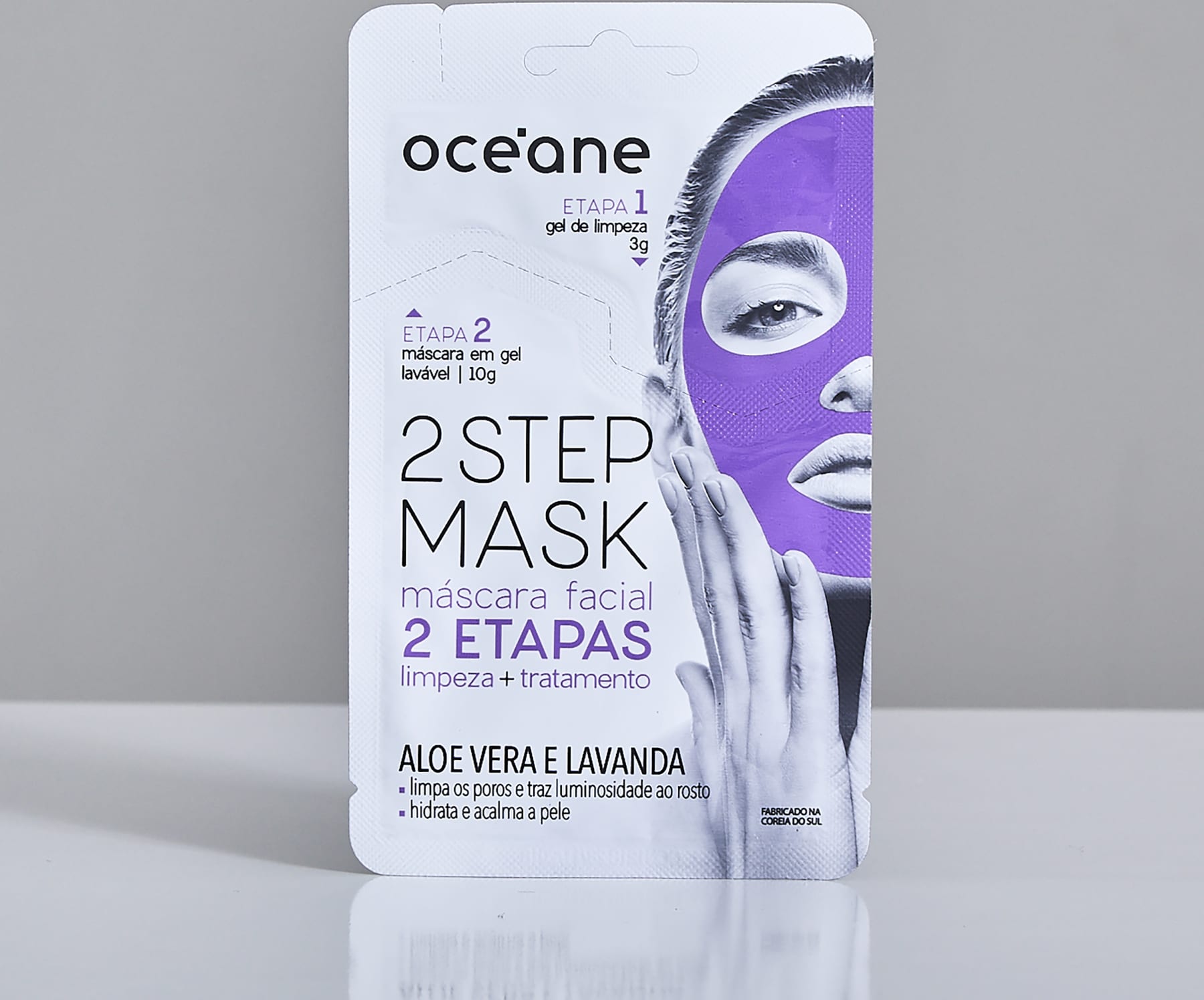2 Step Mask - Máscara Facial Aloe Vera e Lavanda