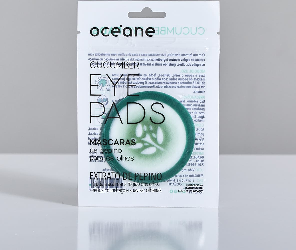 Cucumber Eye Pads - Máscara de Pepino para os Olhos