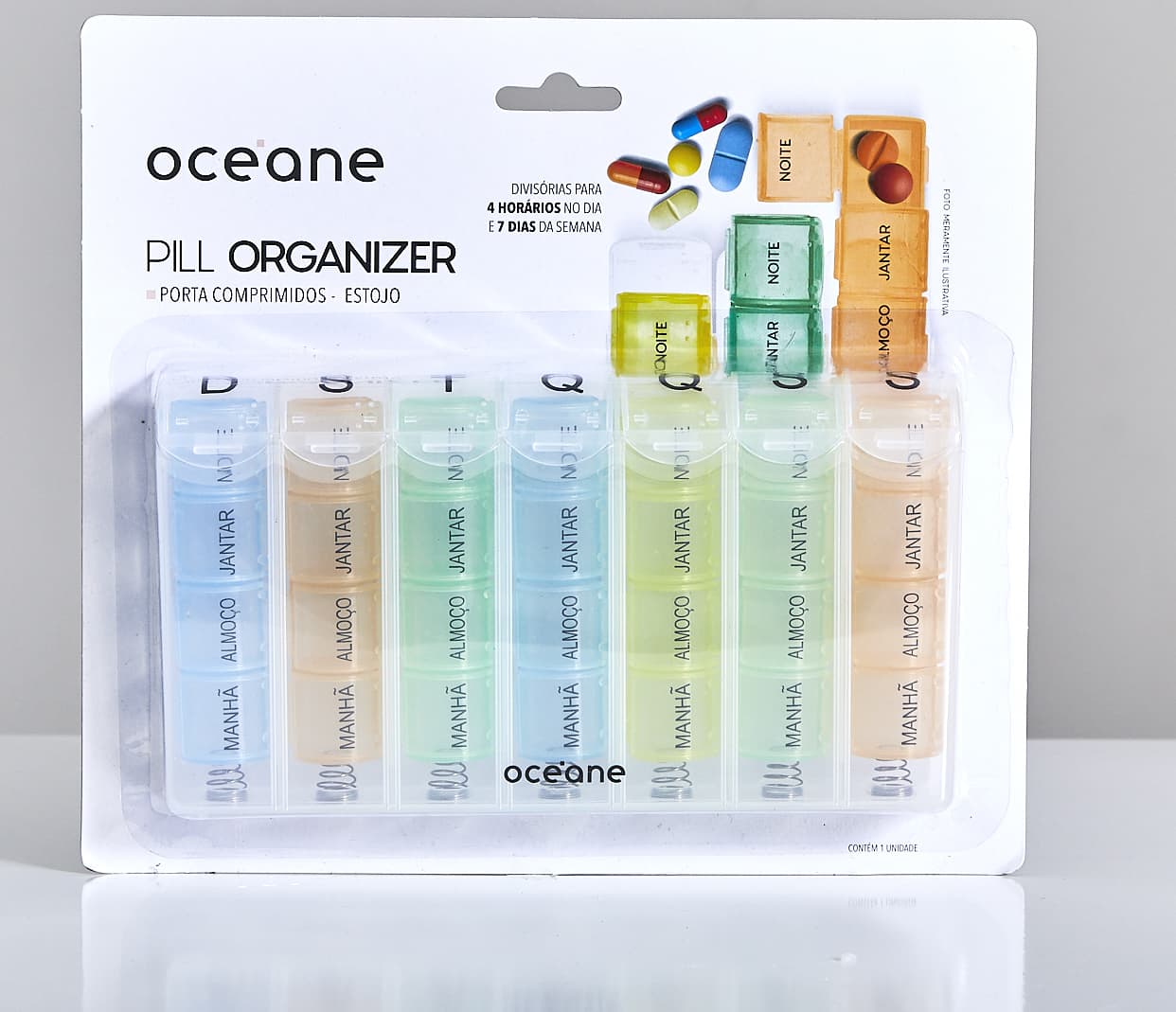 Pill Organizer Estojo - Porta Comprimidos