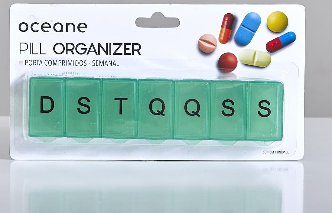 Pill Organizer Semanal - Porta Comprimidos