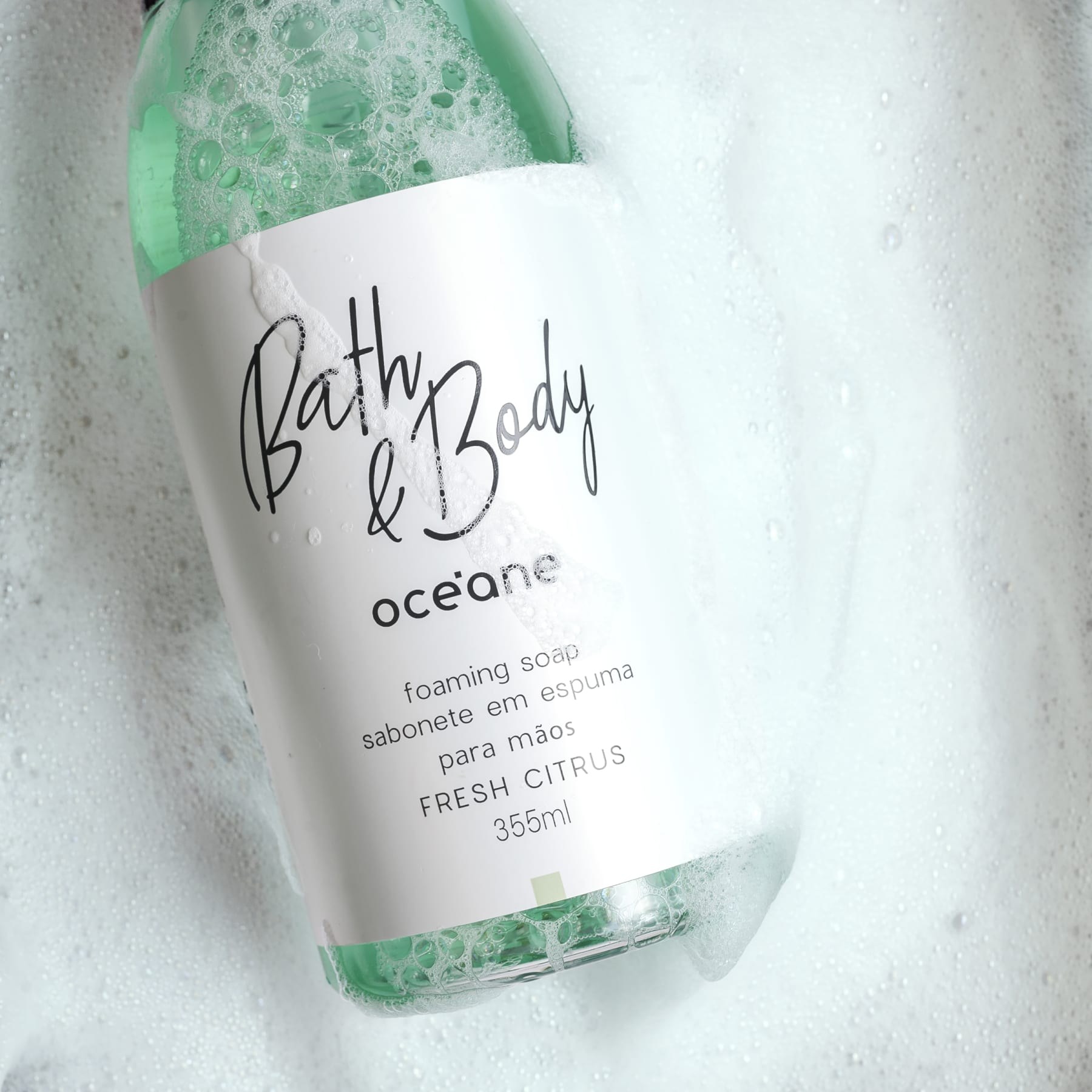 Foaming Soap
Fresh Citrus 355ml - Sabonete em Espuma