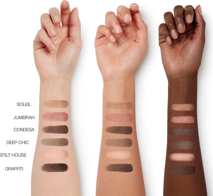 Paleta de Sombras NARS Voyageur Suede