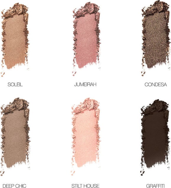 Paleta de Sombras NARS Voyageur Suede